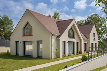 Plan maison contemporaine sur-mesure dans les Yvelines